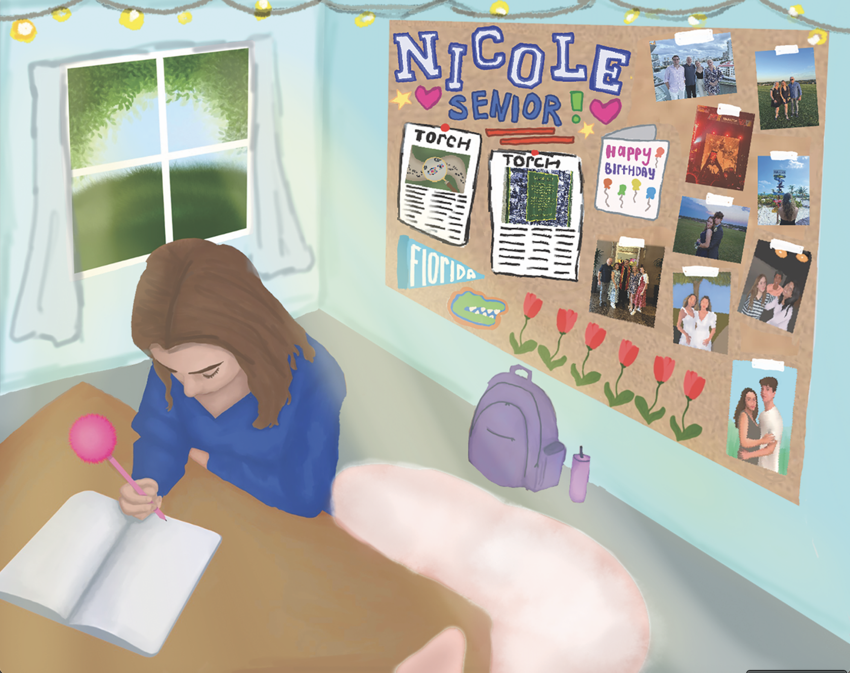 Students should listen to others’ stories as their perspectives and experiences can create mutual understanding. Pausing to listen to other people can give them a chance to share stories that they would not get to tell otherwise. Graphic by Michelle Andere Anaya, Erin Jeon